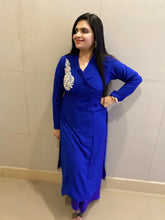 Coord set in royal blue