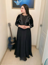 Velora Black Gown