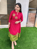 Rani Gulab Handwork Dress