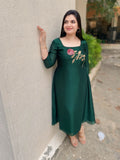 Emerald Grace Rose Kurti