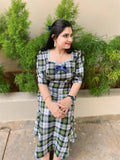 Tartan Check Christmas Frock