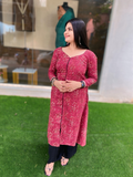 Kalamkari A-Line Kurthi Collection