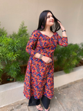 Kalamkari A-Line Kurthi Collection