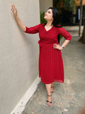 Scarlet Polka Charm Dress