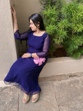 Blue Orchid Georgette Dress