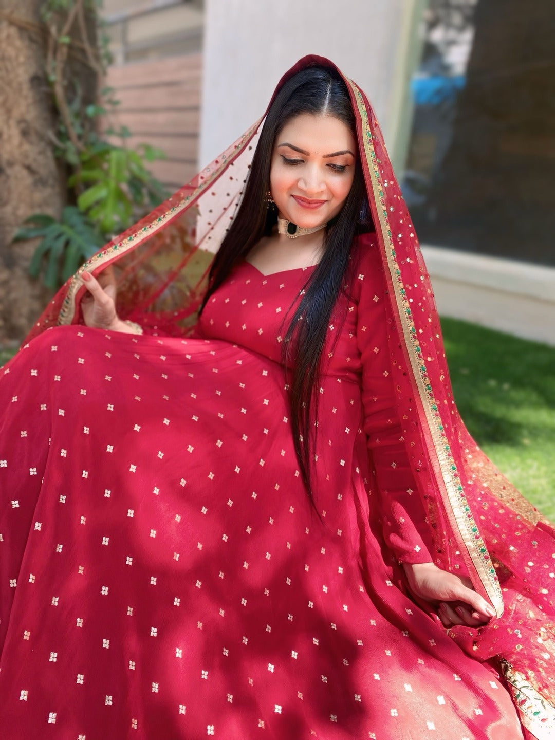 Royal Aura Chinon Anarkali