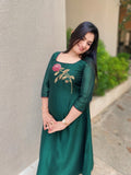 Emerald Grace Rose Kurti