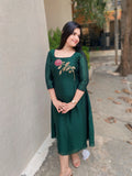 Emerald Grace Rose Kurti